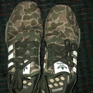 Nmd duck camo shoes.   Original price 130